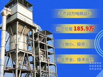 一套制砂塔樓需要投資多少錢？